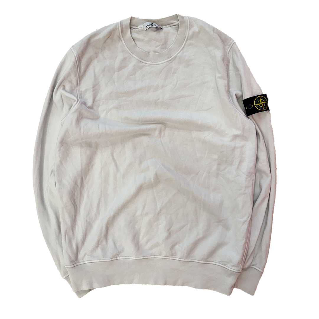 Stone Island White Sweater (XXL)
