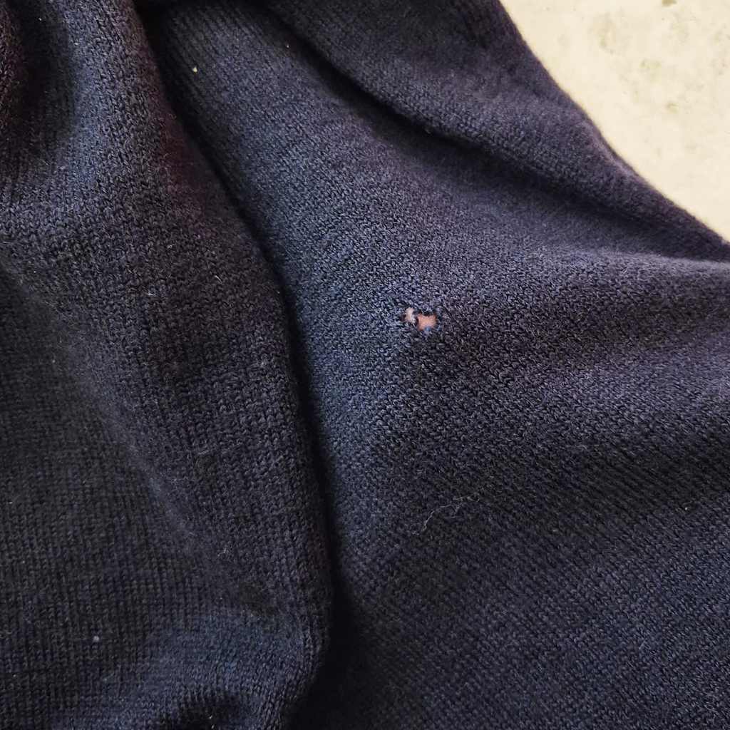 Stone Island Blue Wool Sweater (XL)
