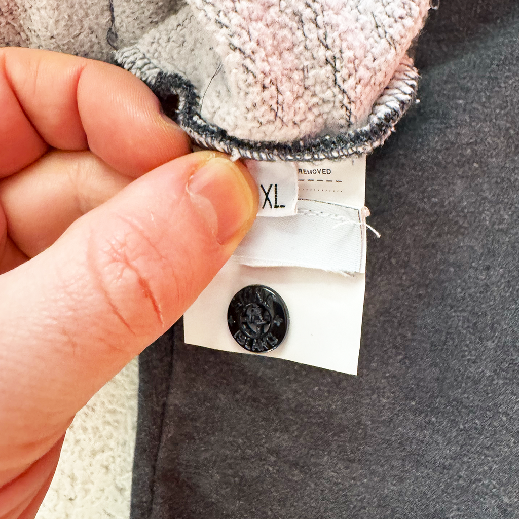 Stone Island Dust Treatment Grey Hoodie (XL)