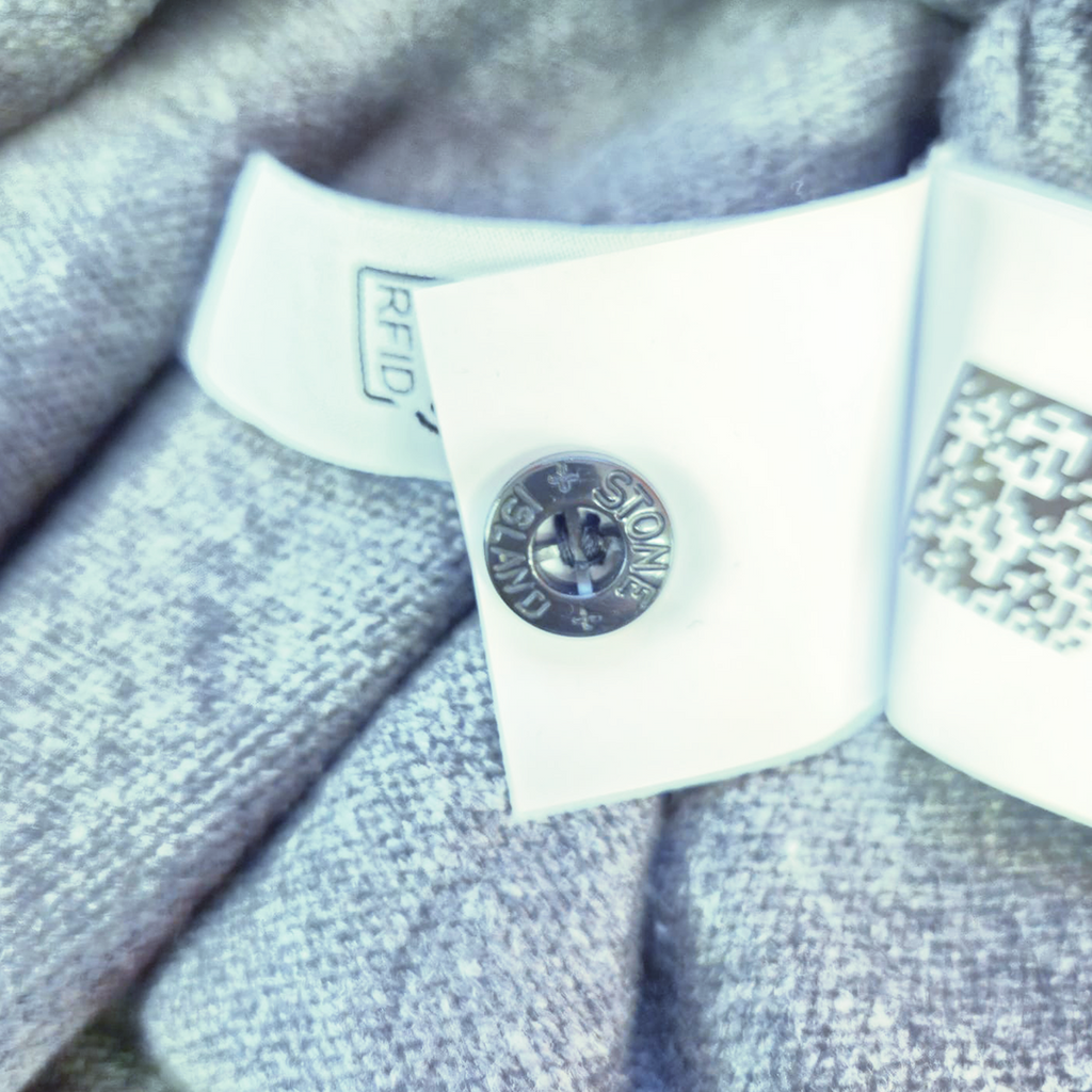 Stone Island Grey Turtleneck Knit Sweater (L)