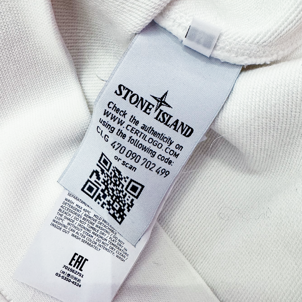 Stone Island White Sweater (M)