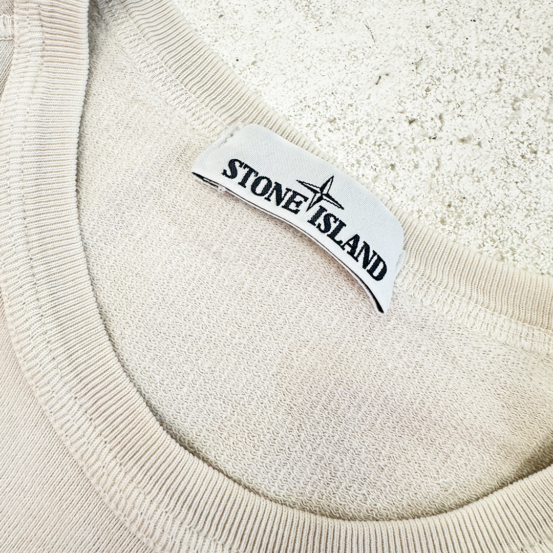 Stone Island White Sweater (L)