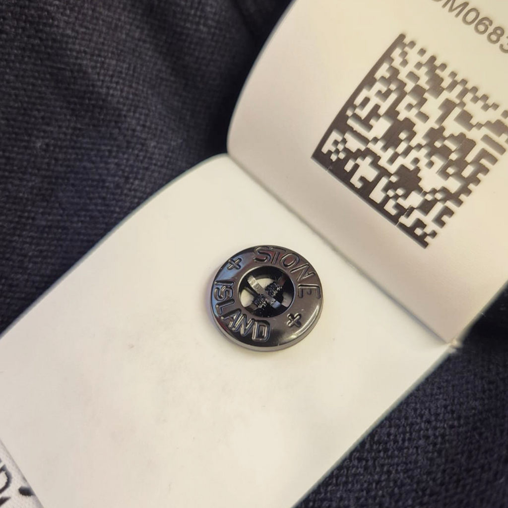 Stone Island Dark Blue Zip Sweater (M)