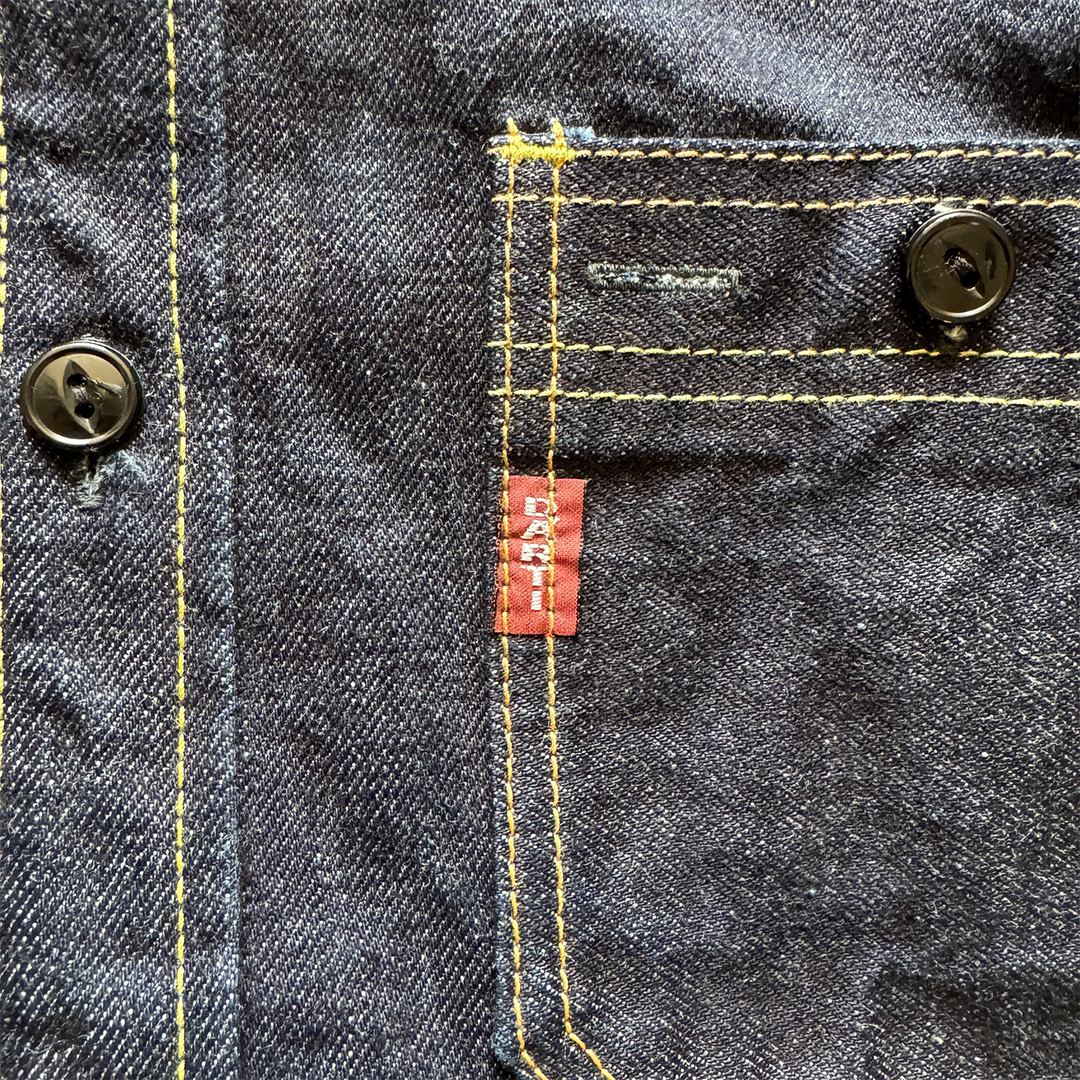 Studio d'Artisan D5335 14 Oz Selvedge Denim Jacket (42/M)