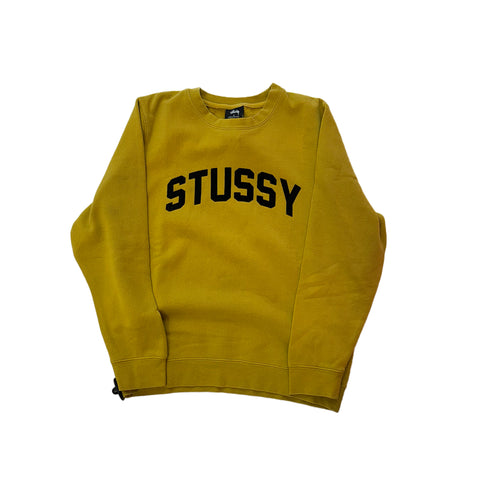 Stussy College Mustard Crewneck (S)