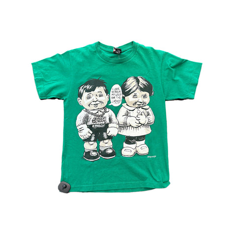 Stussy x Pound Rock My Gold Green Tee