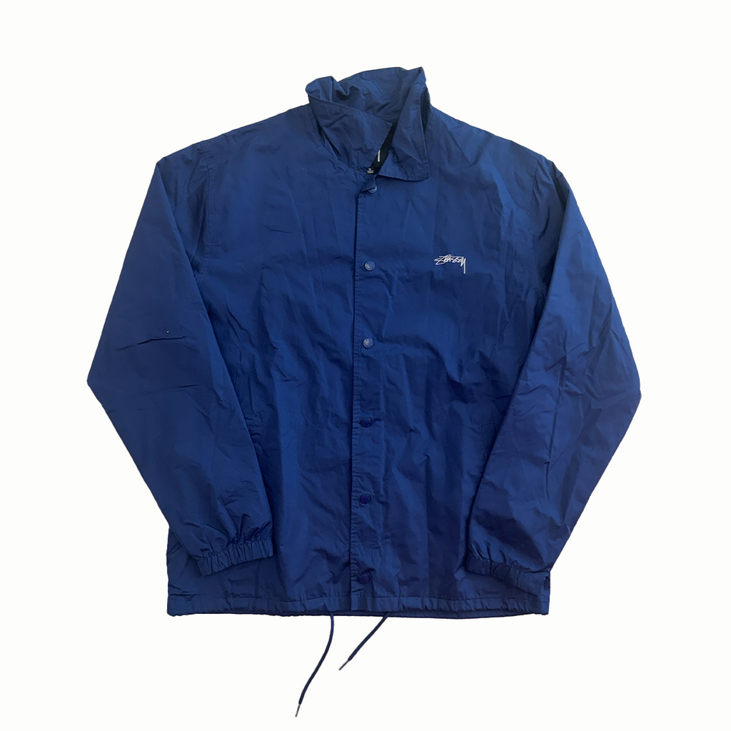 Stussy Blue Coach Jacket (M)