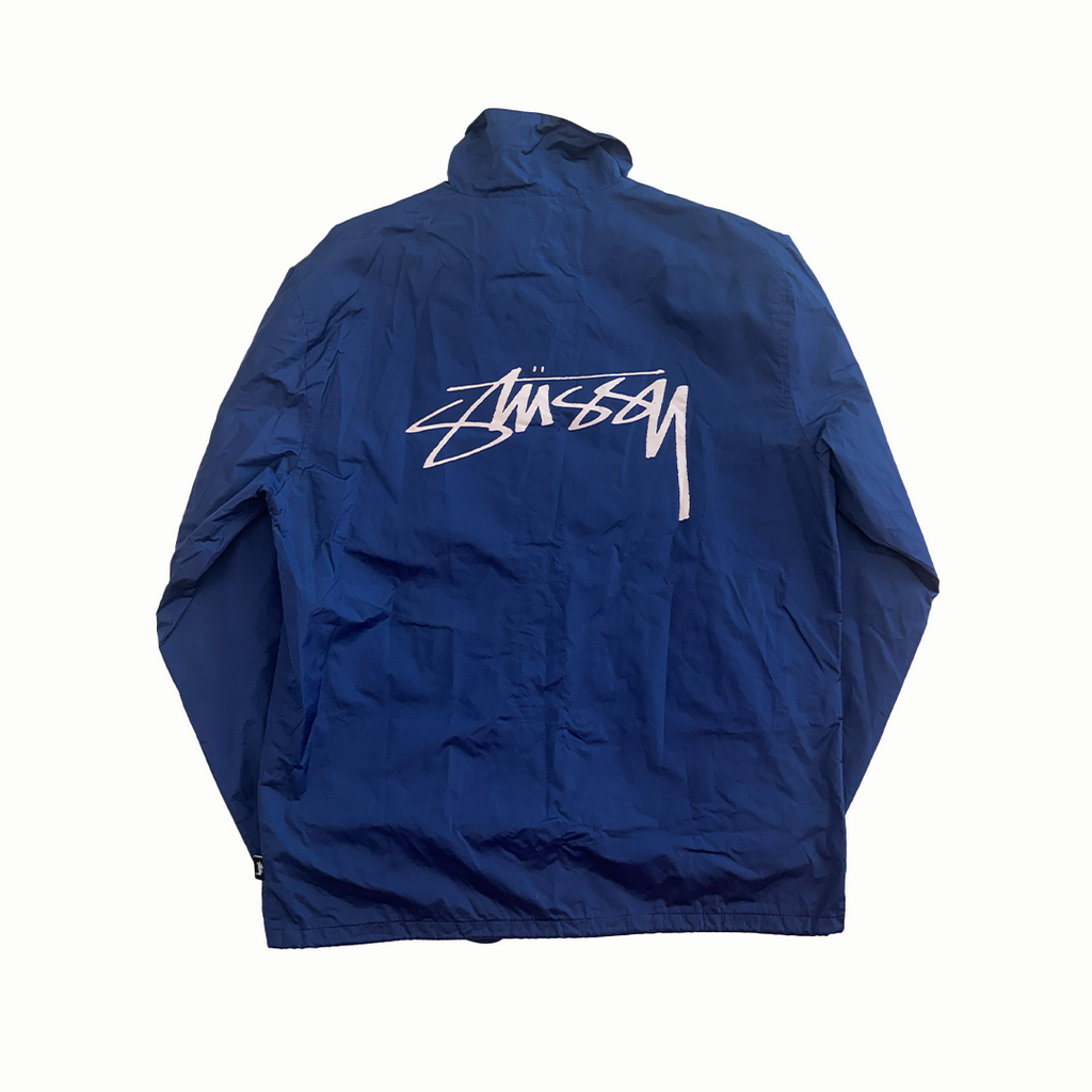 Stussy Blue Coach Jacket (M)