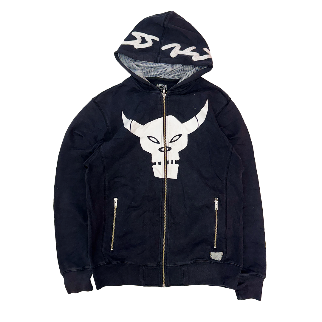 Stussy x Futura Black Zip Hoodie (L)