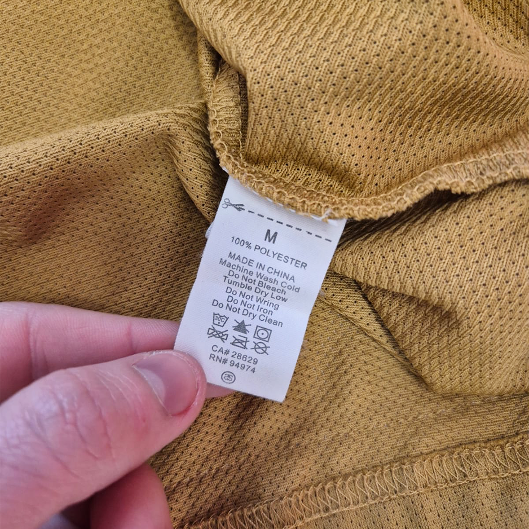 Stussy Gold Mesh Tee (M)