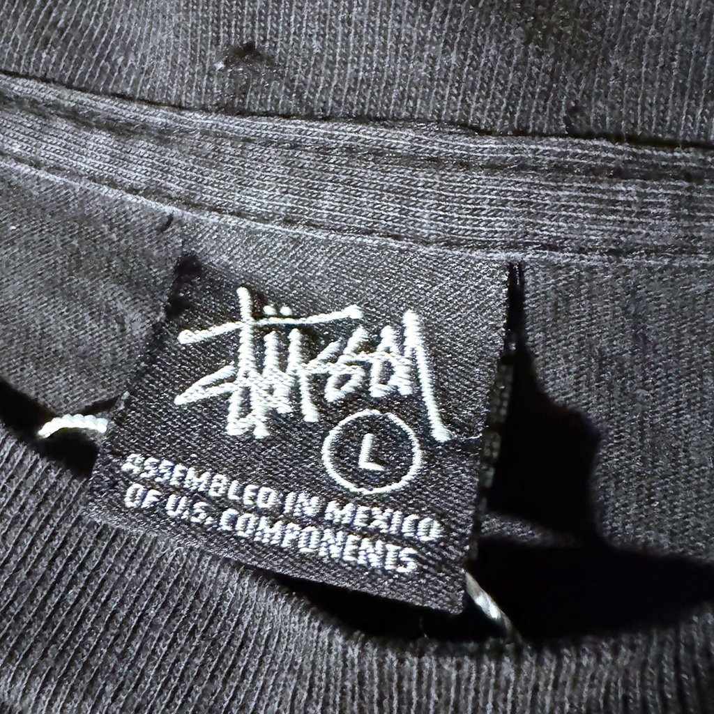 Stussy x Mark Gonzales World Tour Black Tee (L)