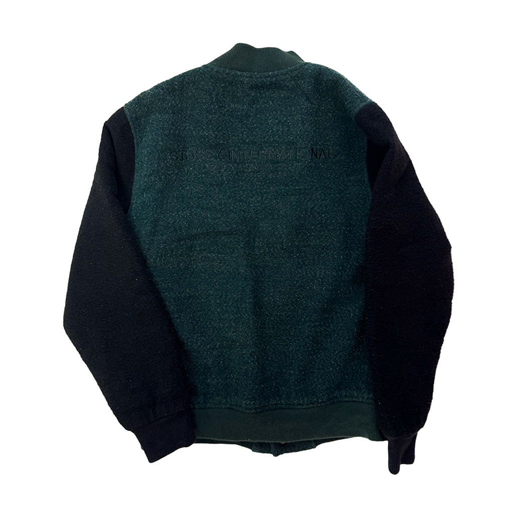 Stussy Green Wool Varsity Jacket (S)