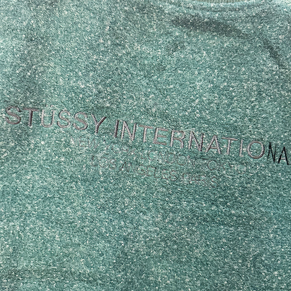 Stussy Green Wool Varsity Jacket (S)