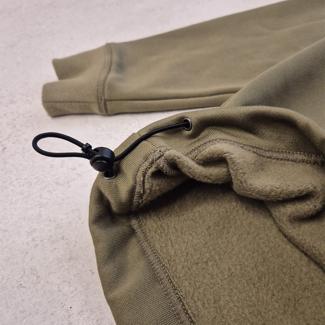 Stussy Half Zip Green Hoodie (M)