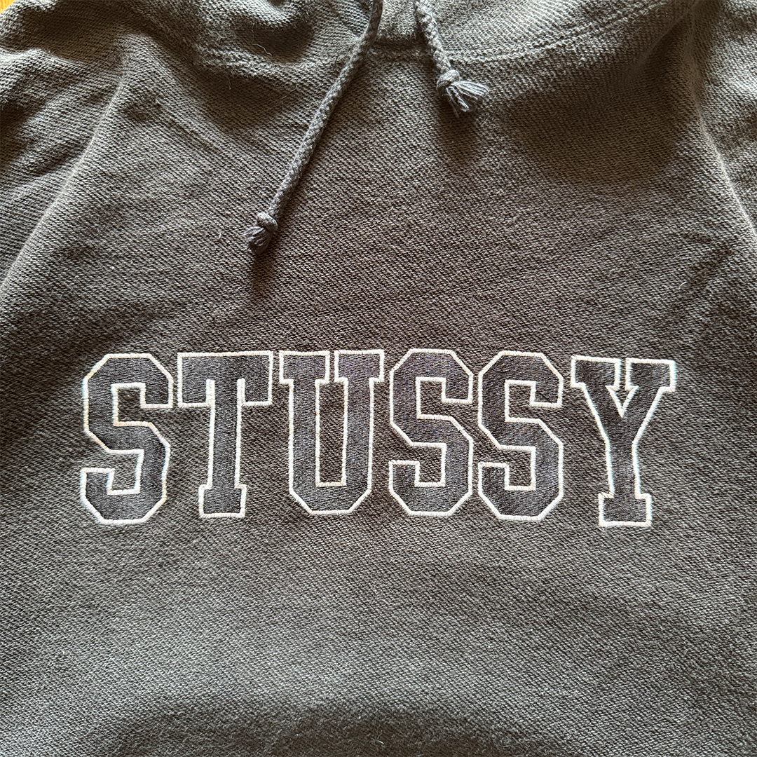 Stussy Fleece Black Hoodie (M)
