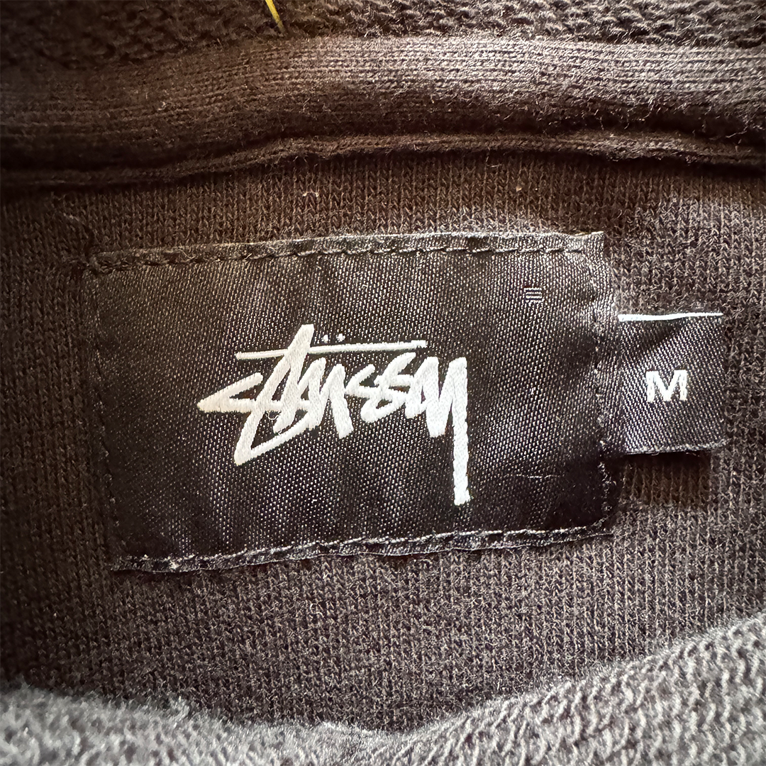 Stussy Fleece Black Hoodie (M)
