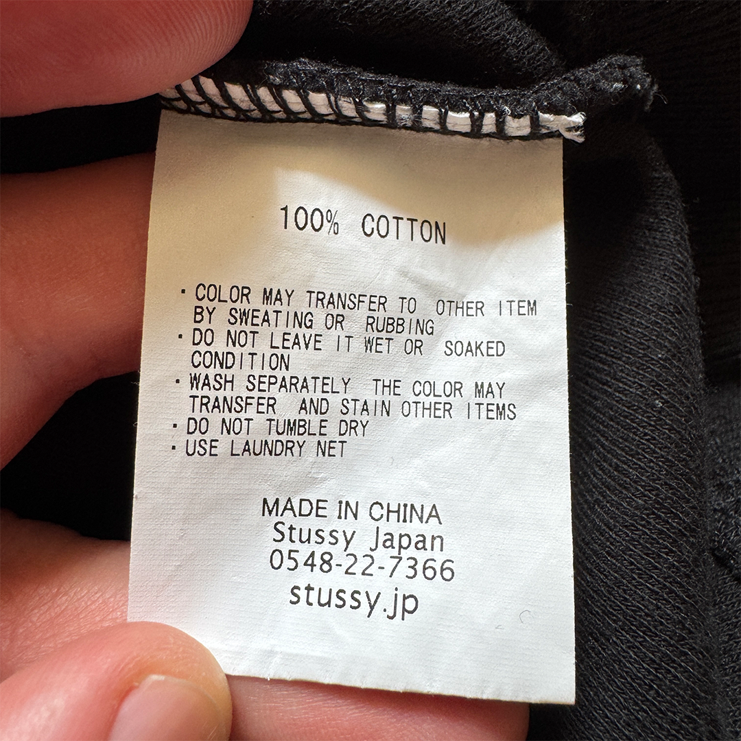 Stussy Fleece Black Hoodie (M)