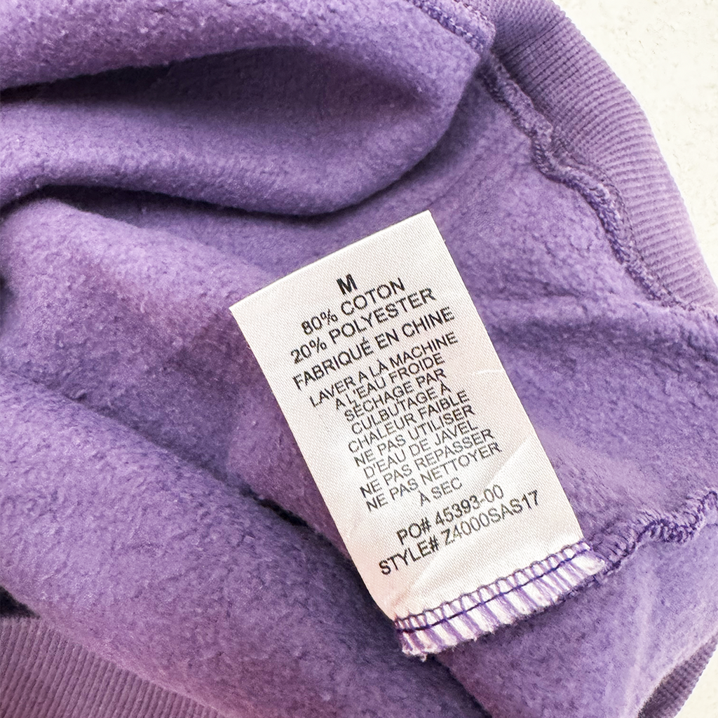 Stussy Planet Purple Hoodie (M)