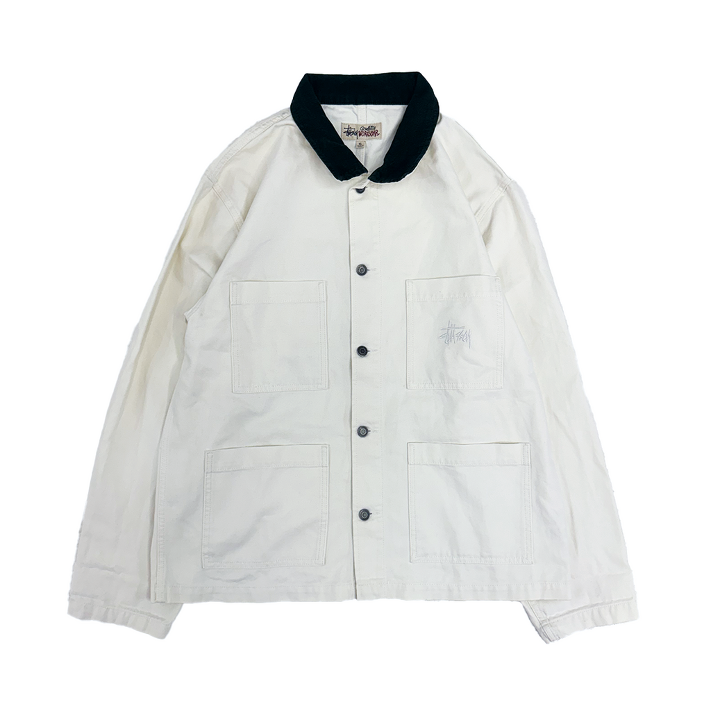 Stüssy Canvas Chore Beige Jacket (XL)