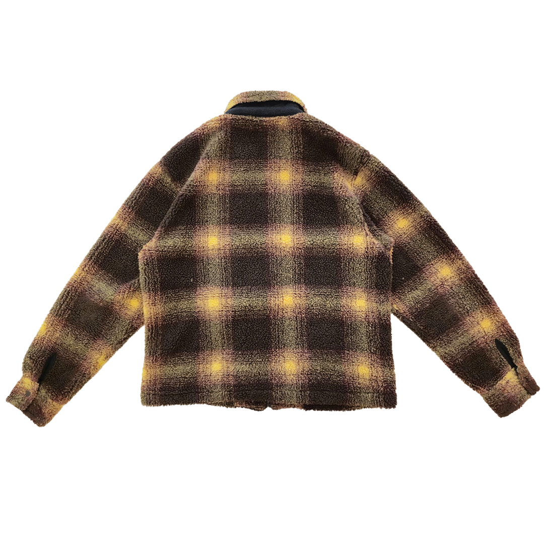 Stussy Check Sherpa Jacket (M)