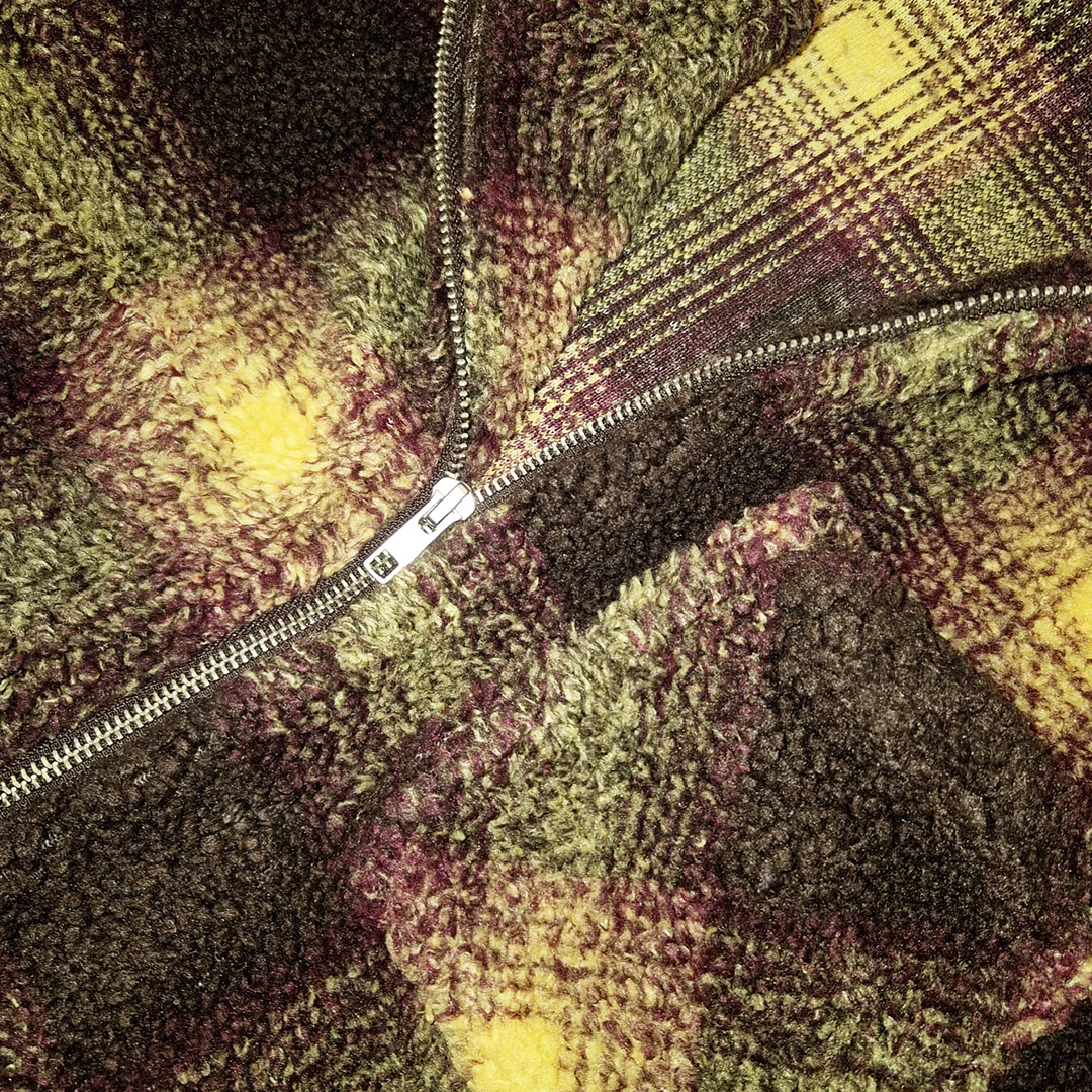 Stussy Check Sherpa Jacket (M)