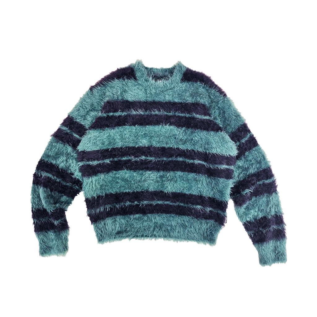 Stussy Acrylic Turquoise Knit Sweater (S)