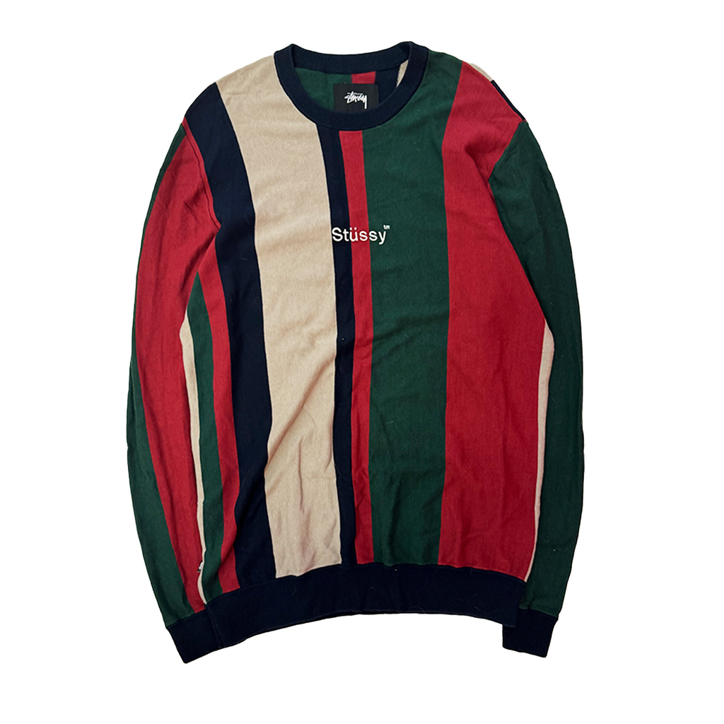Stussy Long Sleeve Knitted Sweater (L)