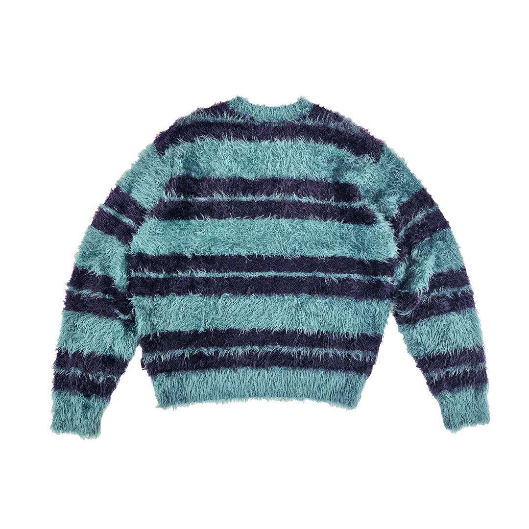 Stussy Acrylic Turquoise Knit Sweater (S)
