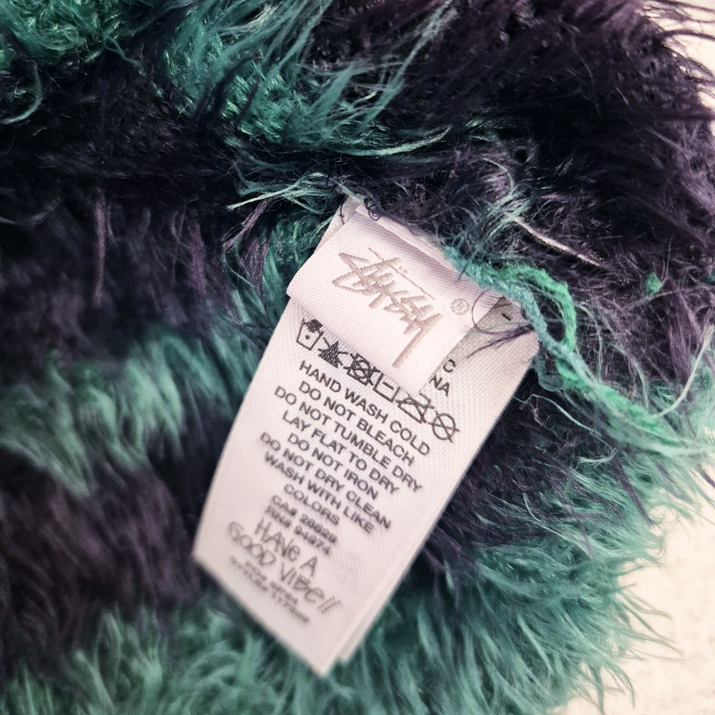 Stussy Acrylic Turquoise Knit Sweater (S)