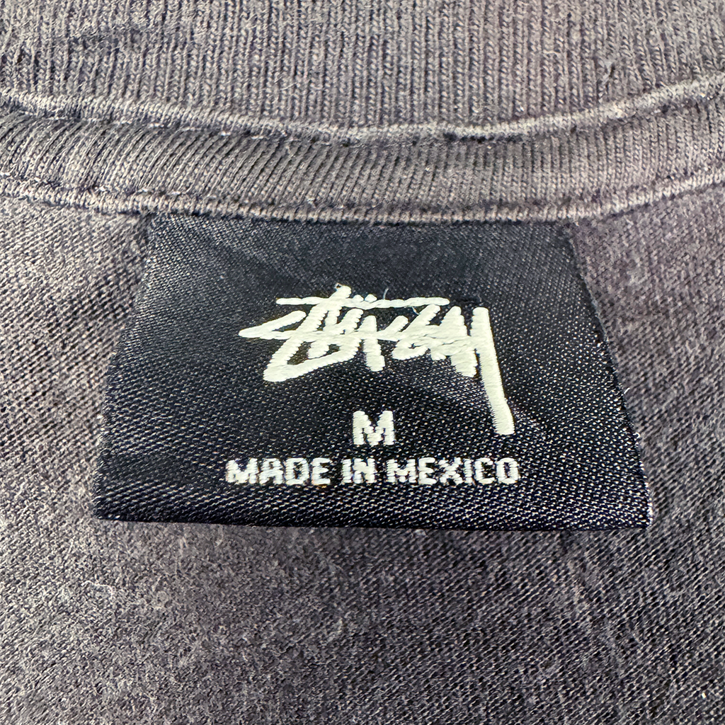 Stussy Kyoto Dragon Golden Print Black Tee (M)