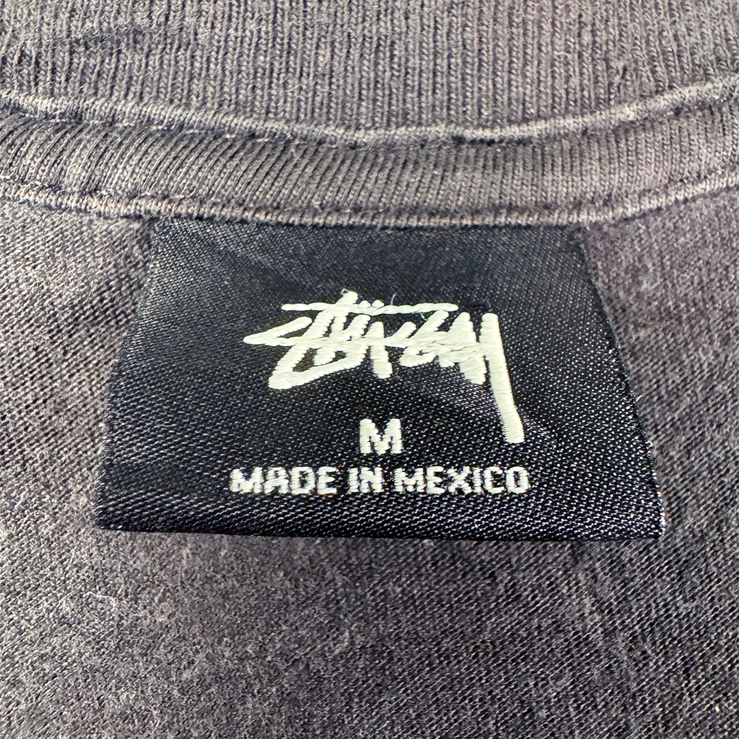 Stussy Kyoto Dragon Golden Print Black Tee (M)