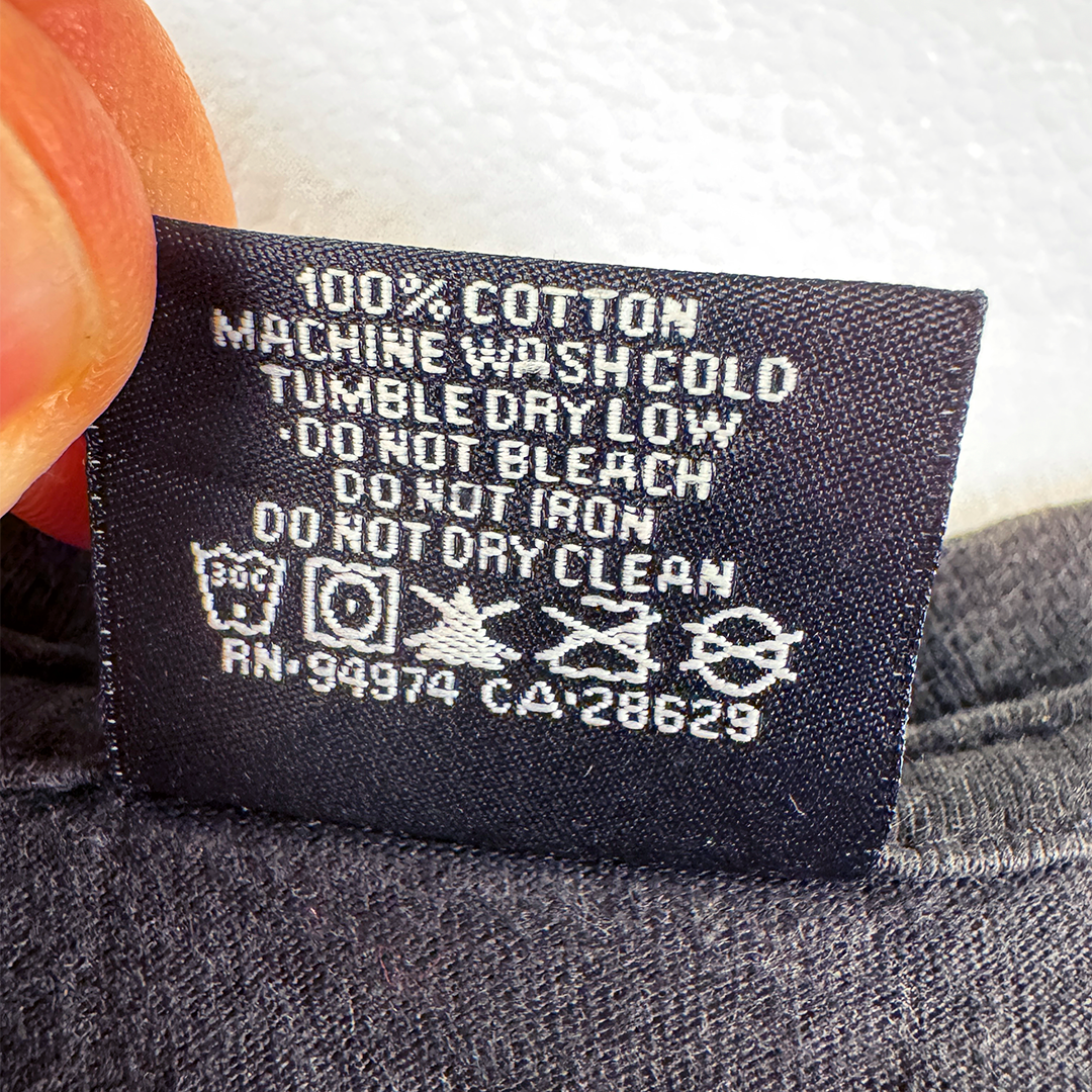 Stussy Kyoto Dragon Golden Print Black Tee (M)