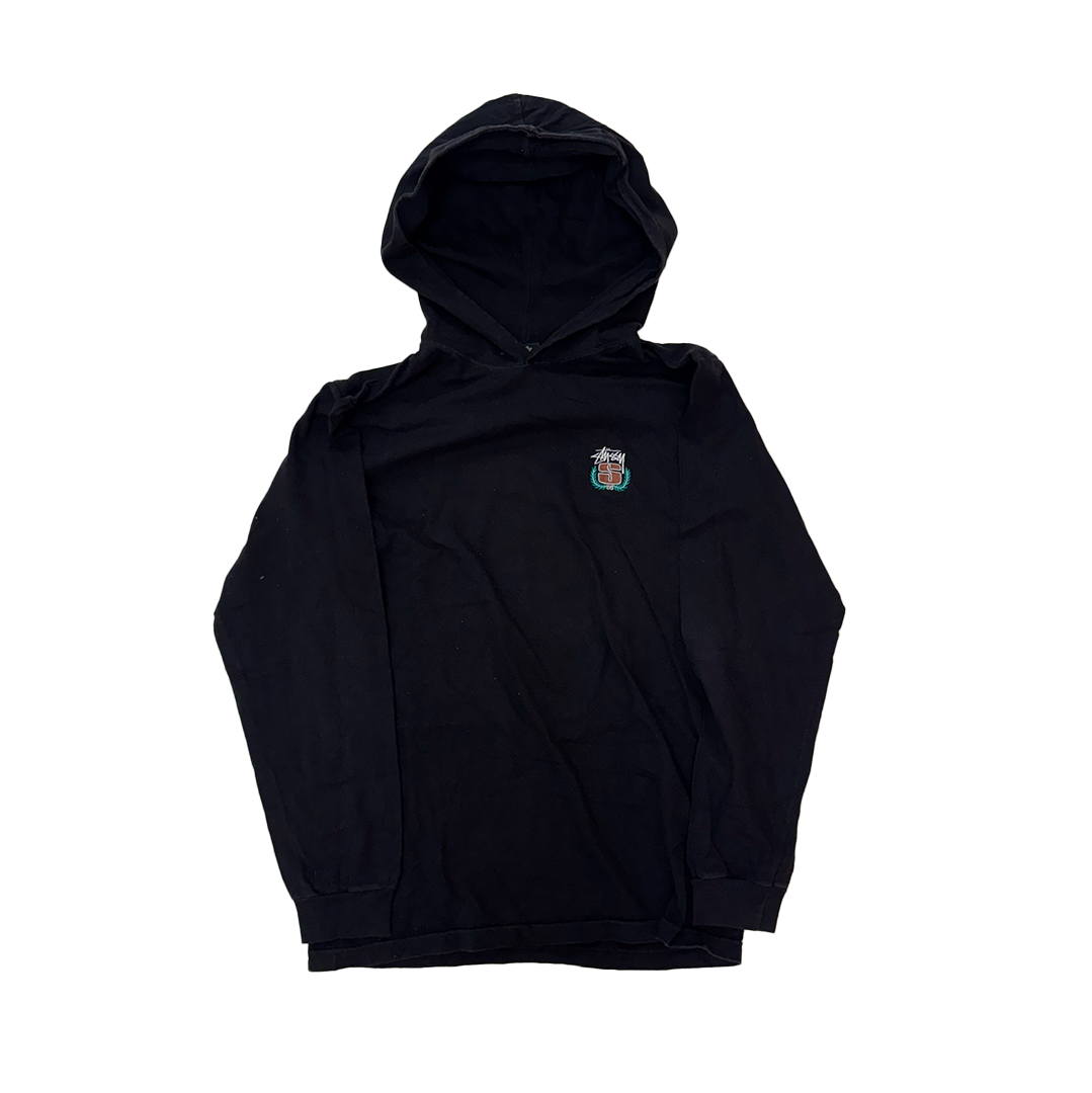 Stussy Lightweight Black Hoodie (M)