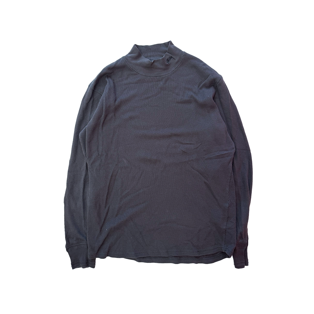 Stussy Dark Grey Thermal Long Sleeve (L)