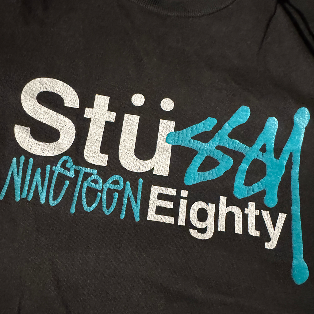 Stussy Nineteen Eighty Black Long Sleeve (M)