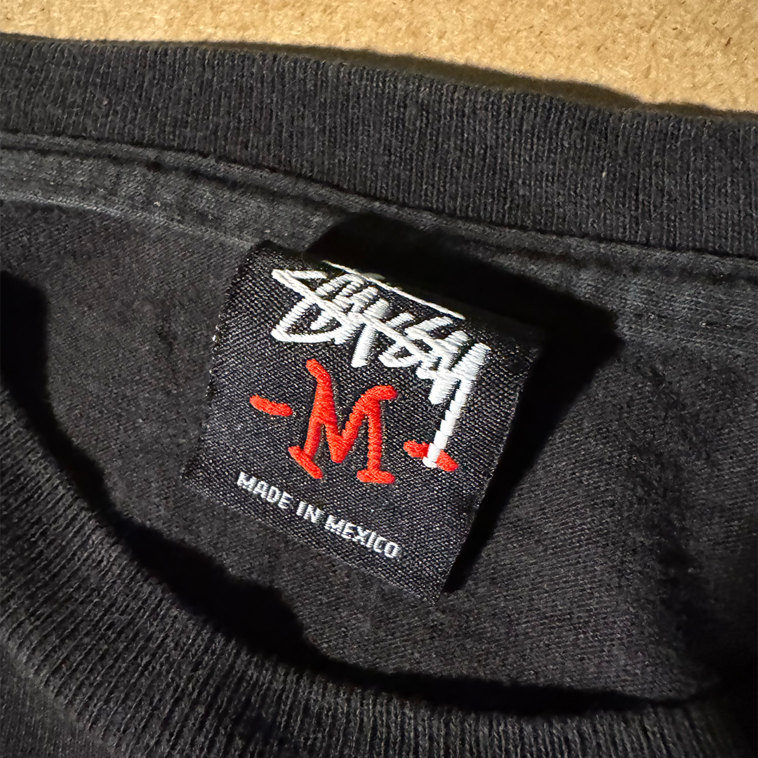 Stussy Nineteen Eighty Black Long Sleeve (M)