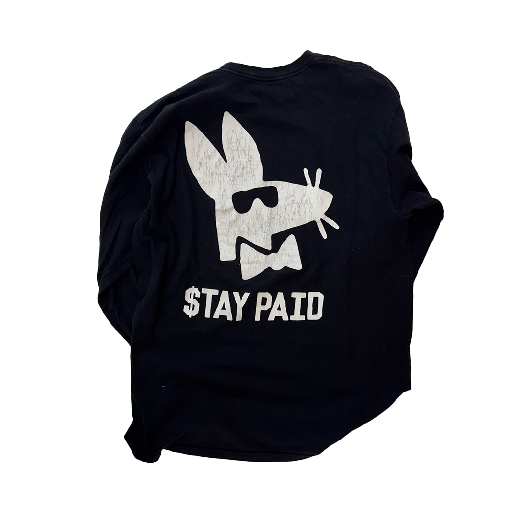 Stussy Rat Play Boy Black Long Sleeve (L)