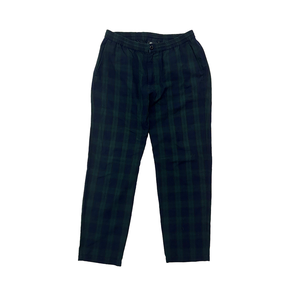 Stussy Checkered Green and Blue Light Pants (L)