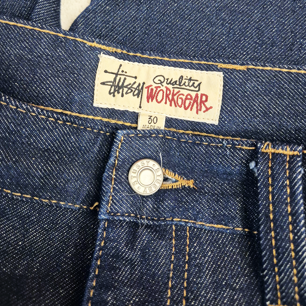 Stussy Carpenter Raw Denim Pants (30)