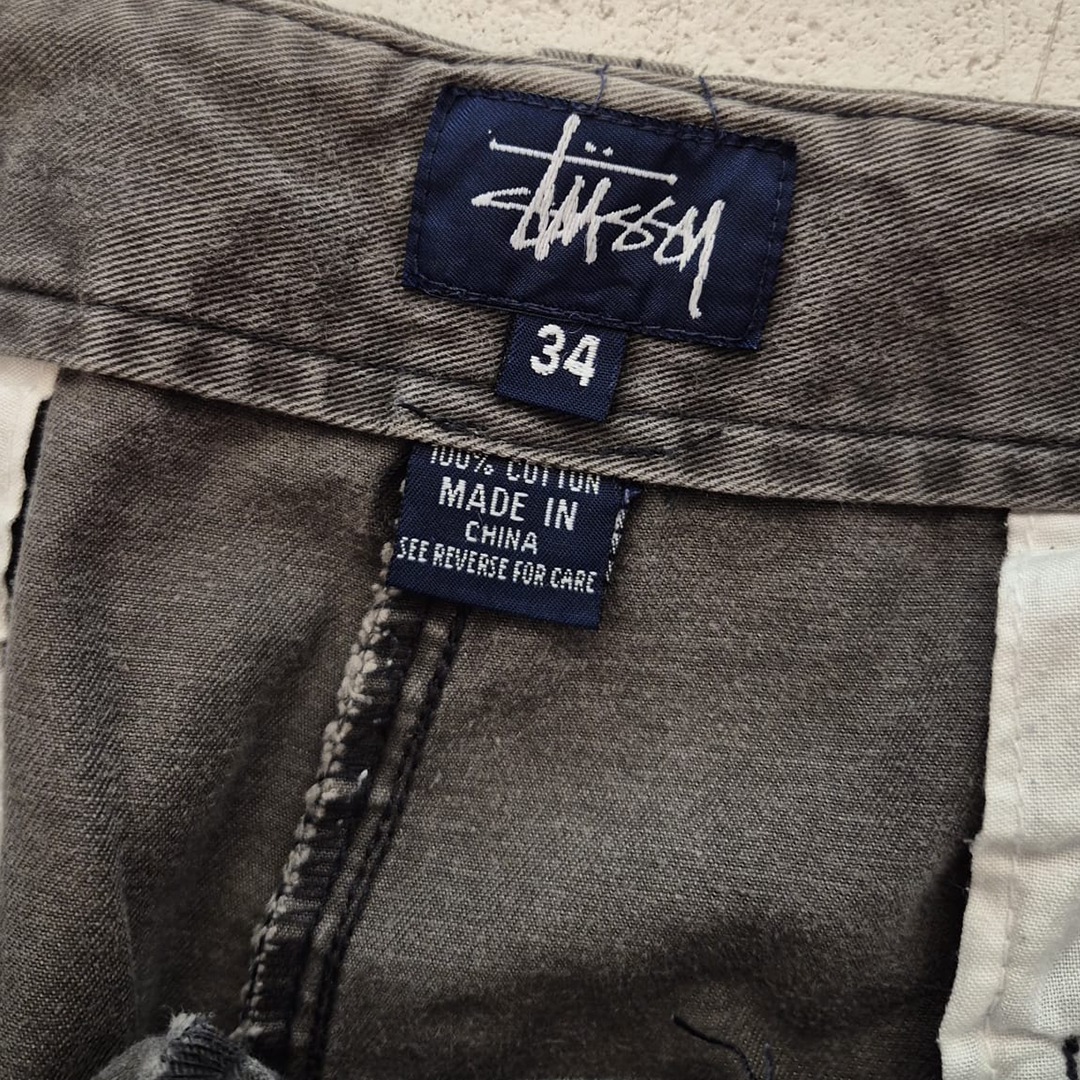 Stussy Vintage Grey Pants (34)