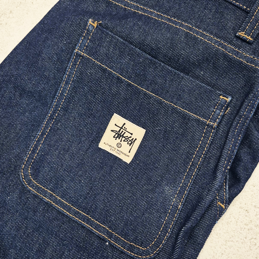 Stussy Carpenter Raw Denim Pants (30)