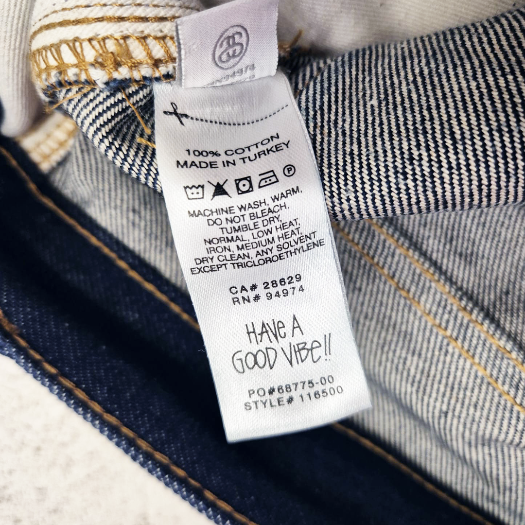 Stussy Carpenter Raw Denim Pants (30)