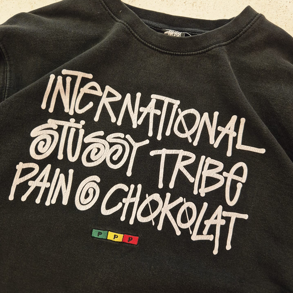 Stussy x Pain o Chokolat Black Sweater (M)