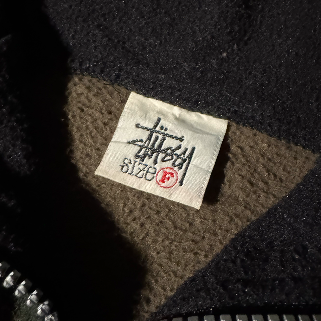 Stussy Chillin' With The New Beat Generation Quartier Zip Camo Black (F)