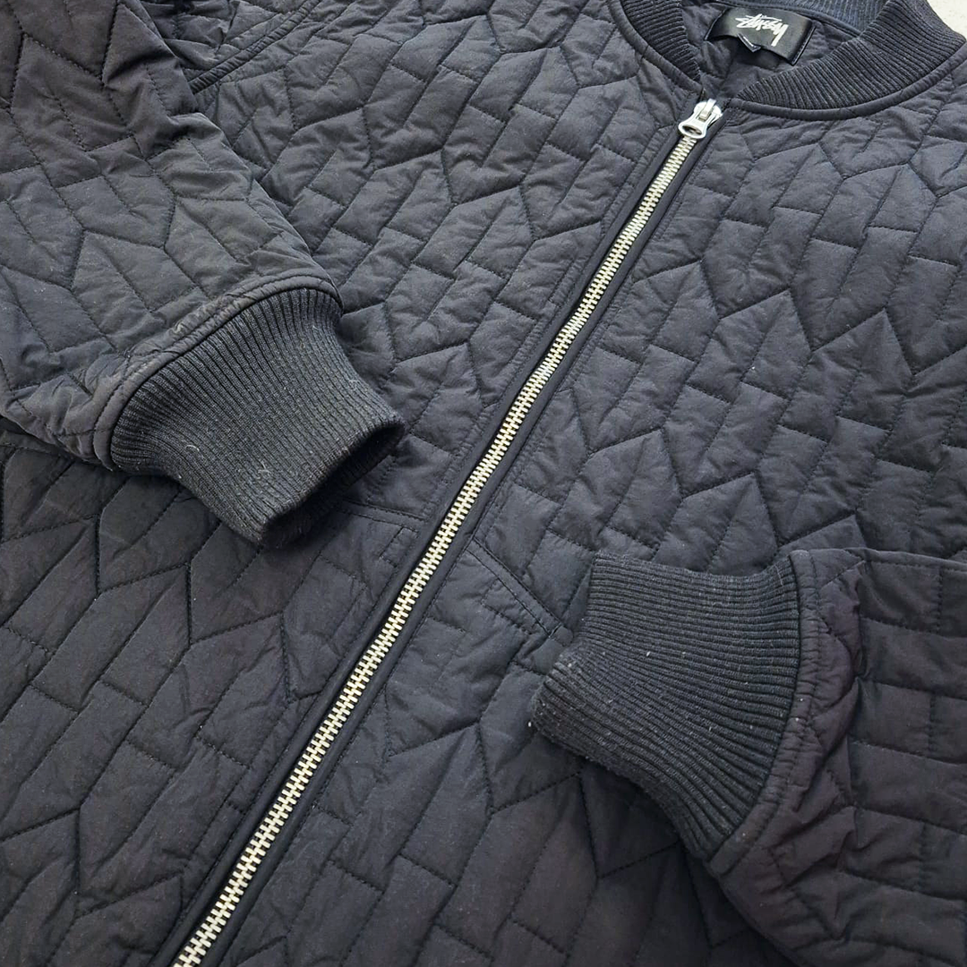 Stussy S Quilted Liner Jacket Black (L)