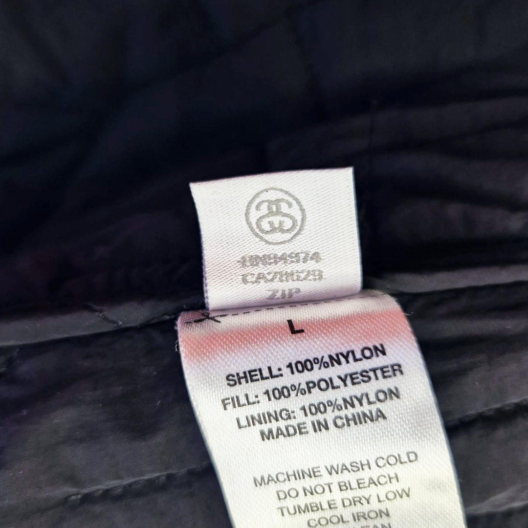 Stussy S Quilted Liner Jacket Black (L)