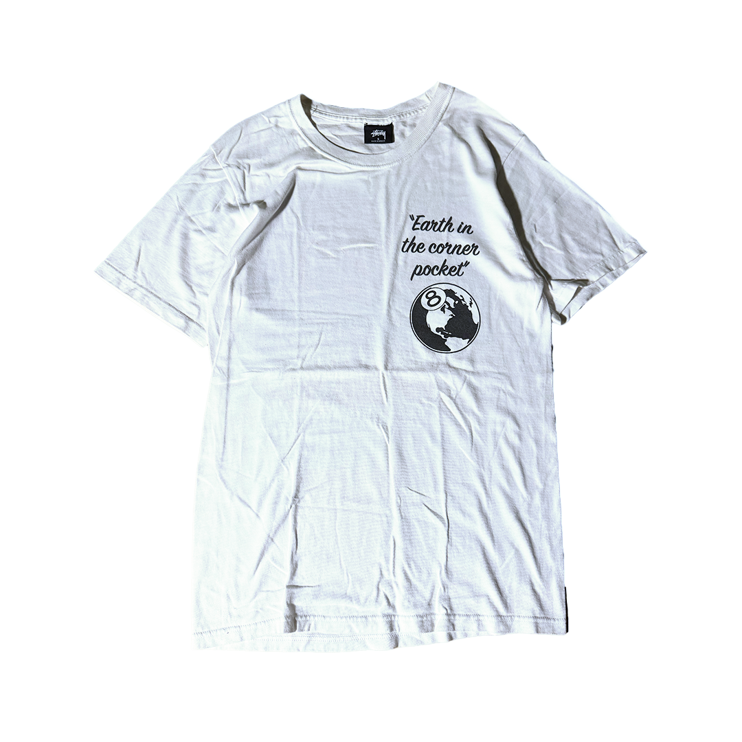 Stussy Smash Racism 2020 White Tee (S)