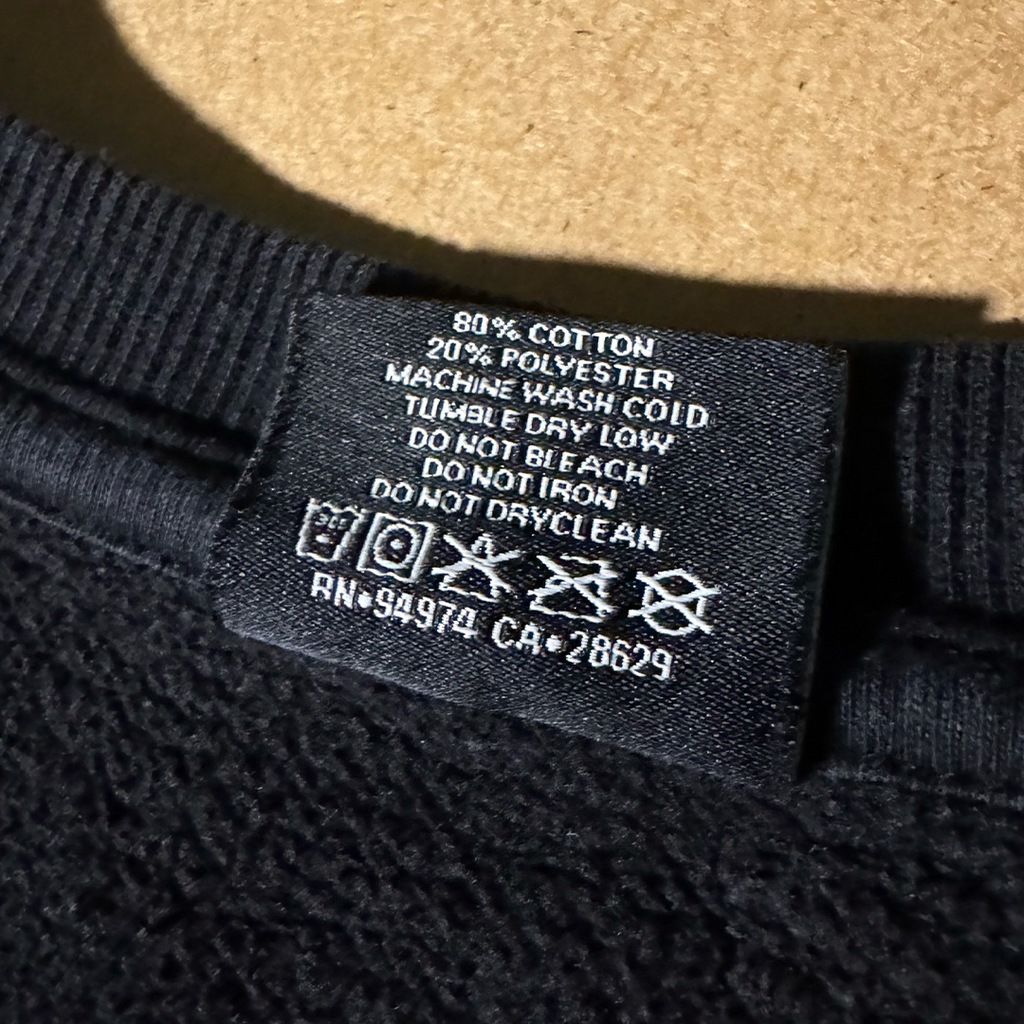 Stussy Logo Black Sweater (M)