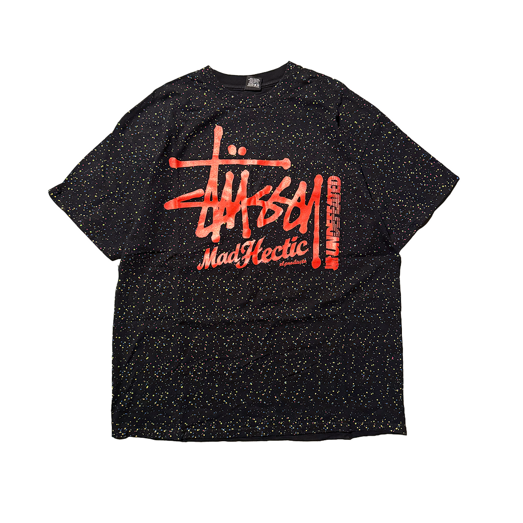 Stussy x Undefeated Vintage Mad Hectic Black Tee (XL)
