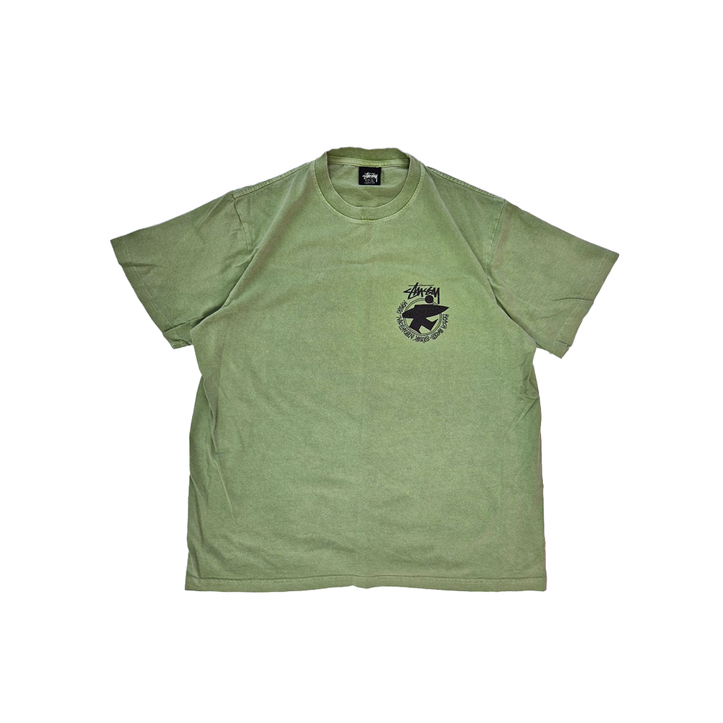 Stussy Surfer Green Tee (L)